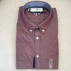 NWT Tommy Hilfiger long sleeve button up